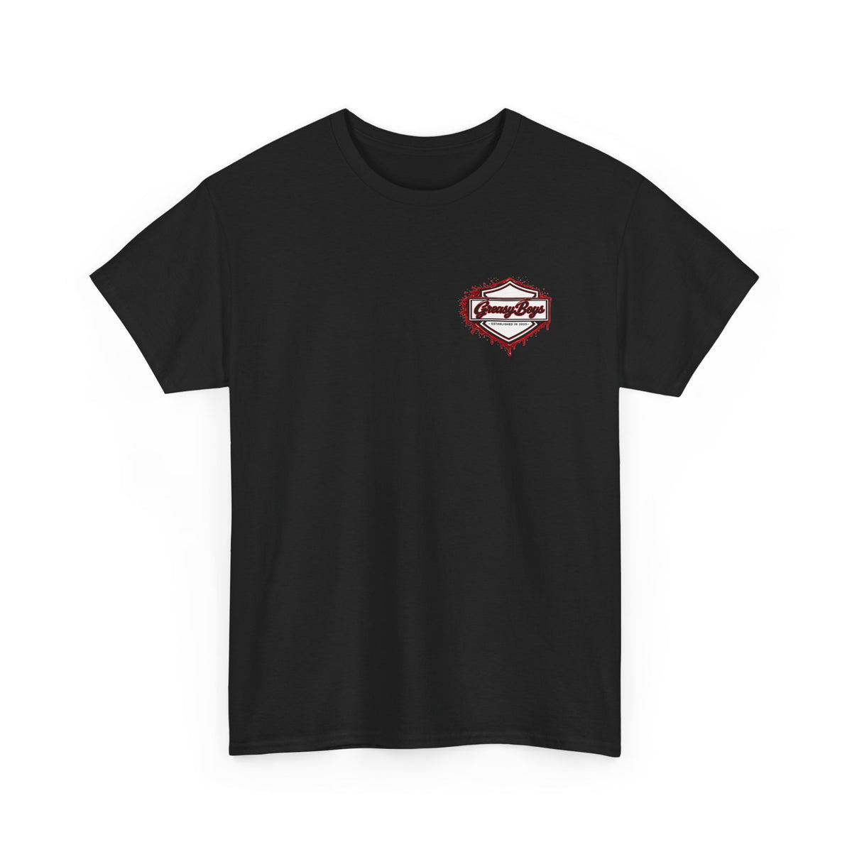 Greasy Boys x BTS License Plate Tee
