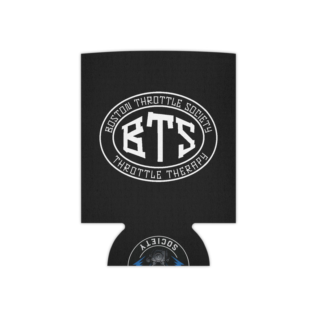 Can Cooler — Boston Throttle Society "BTS" Logo Koozie