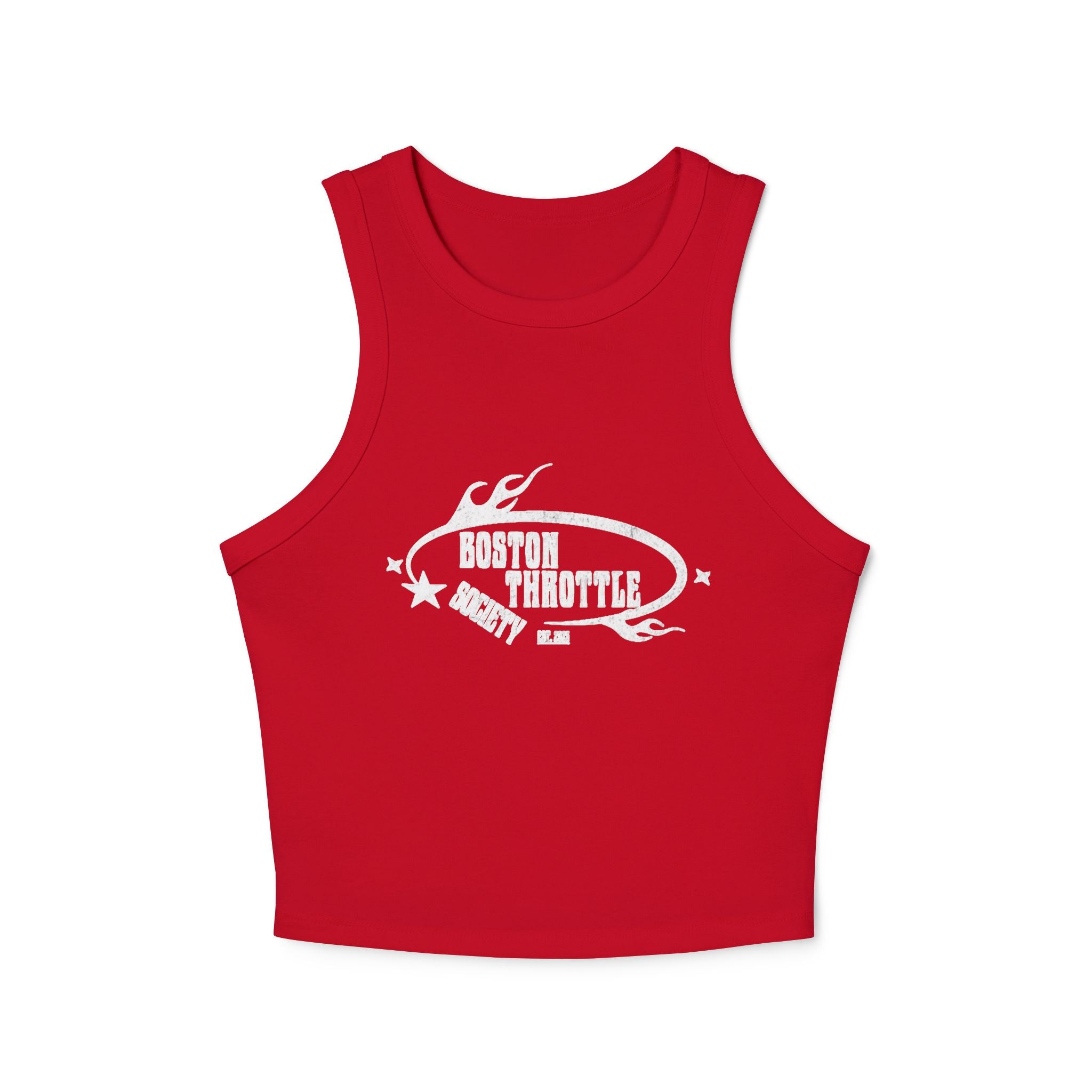 Women's Micro Rib Racer Tank Top