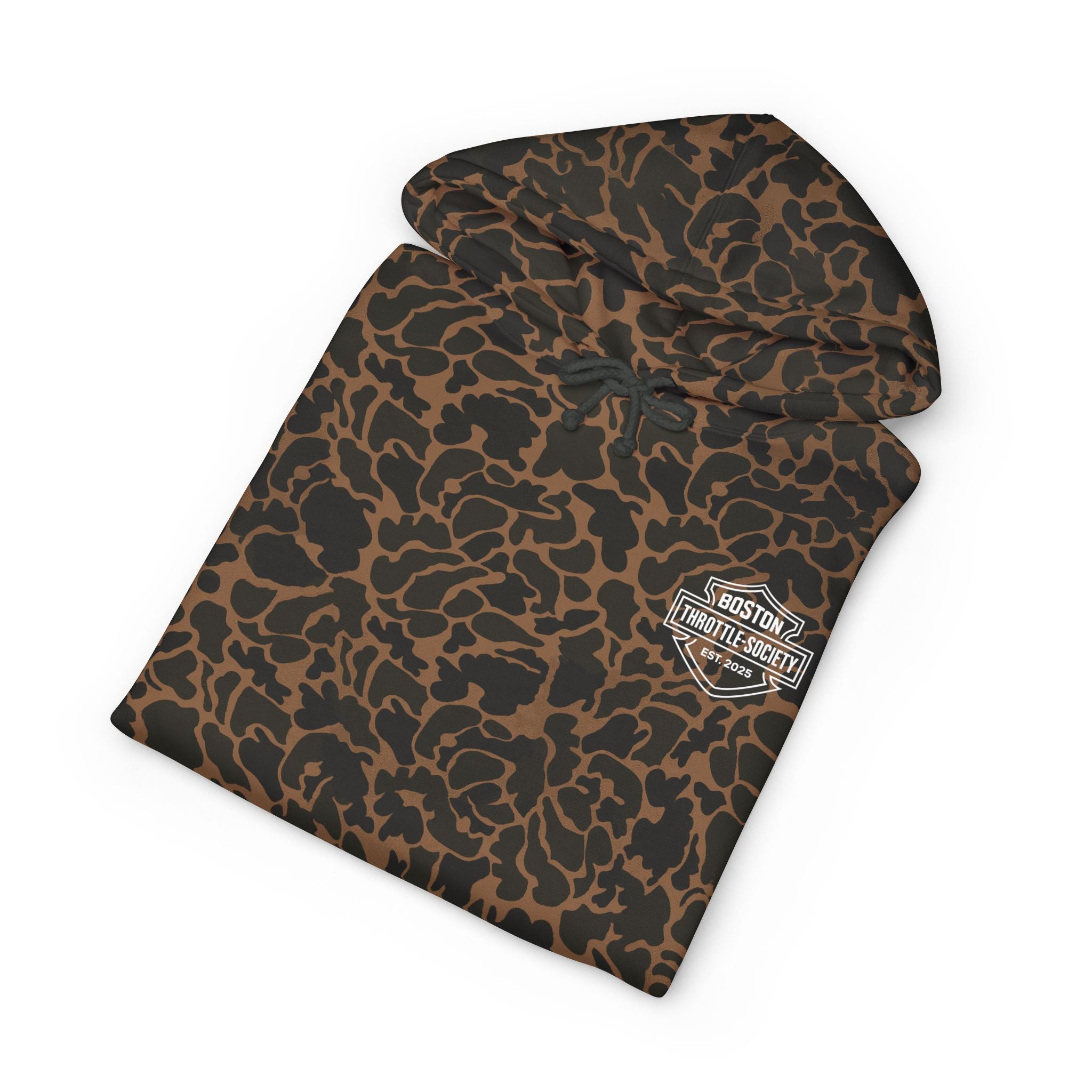 BTS Hoodie - 3 Camo's, Black, Navy