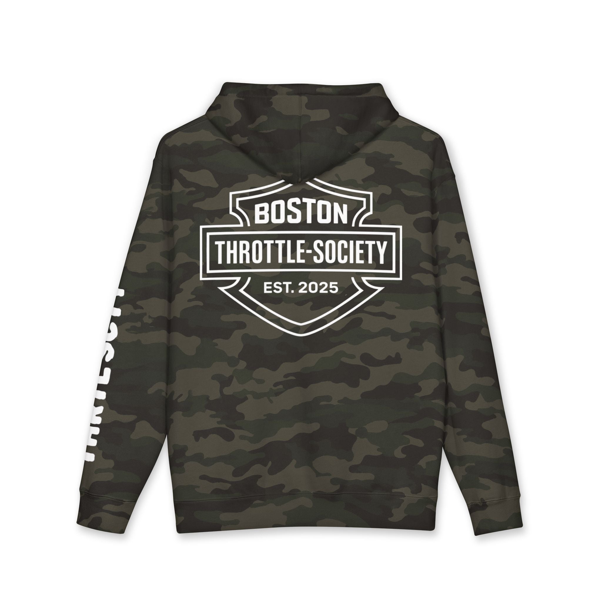 BTS Hoodie - 3 Camo's, Black, Navy