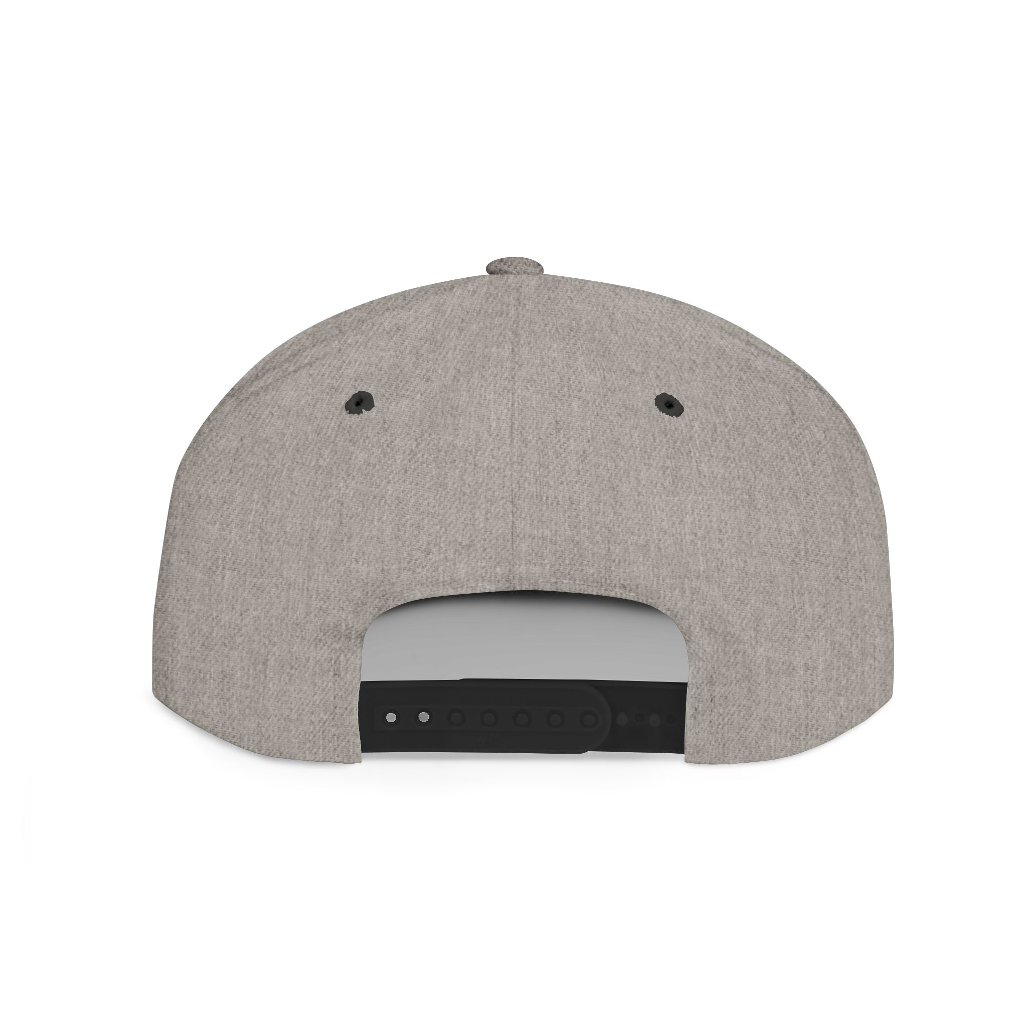 Boston Throttle Flat Bill Snapback Hat — Vintage Motorcycle Racing Cap