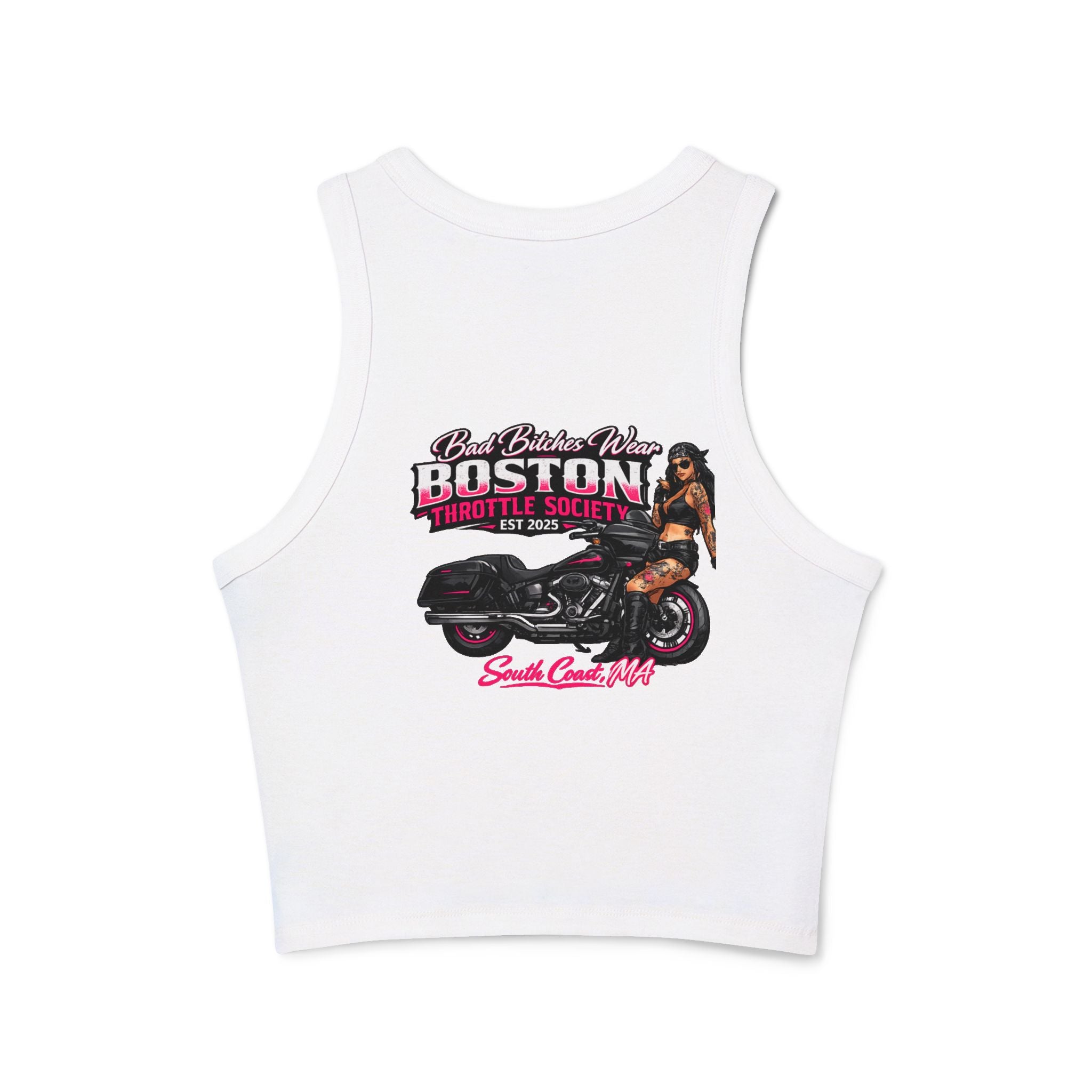 Women's Micro Rib Racer Tank Top