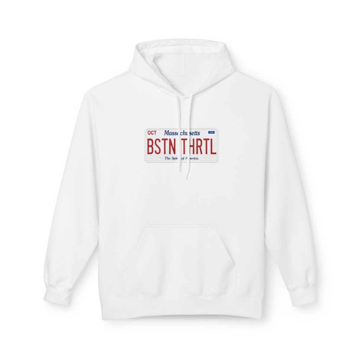 BSTN THRTL License Plate Hoodie