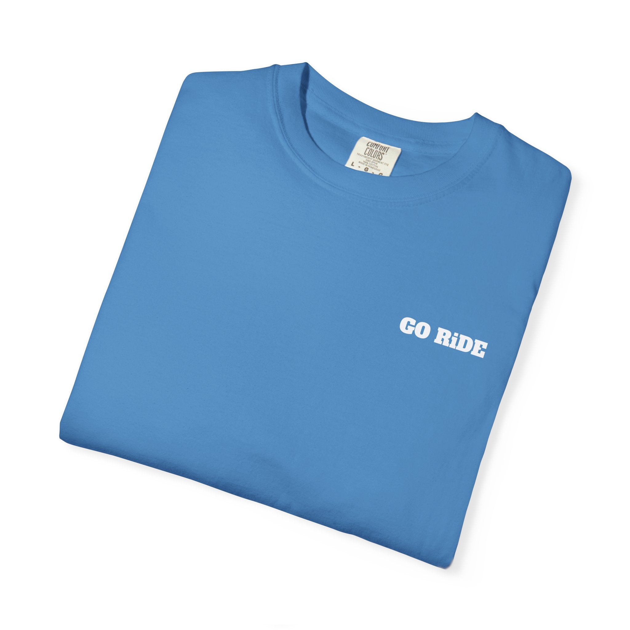Vintage Oval Logo T-Shirt — Garment-Dyed Casual Tee