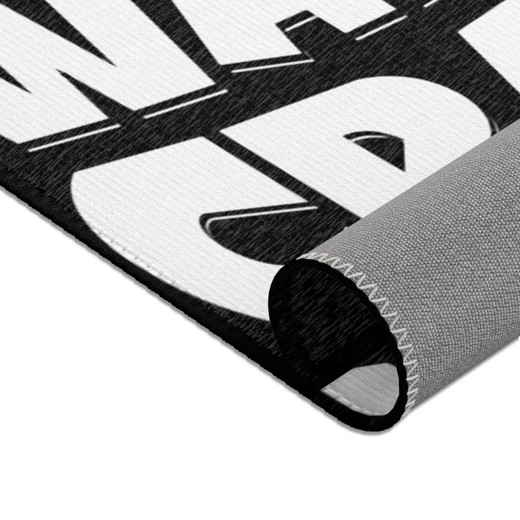 I Just Wanna Crank My Hawg Area Rug / Bike Mat