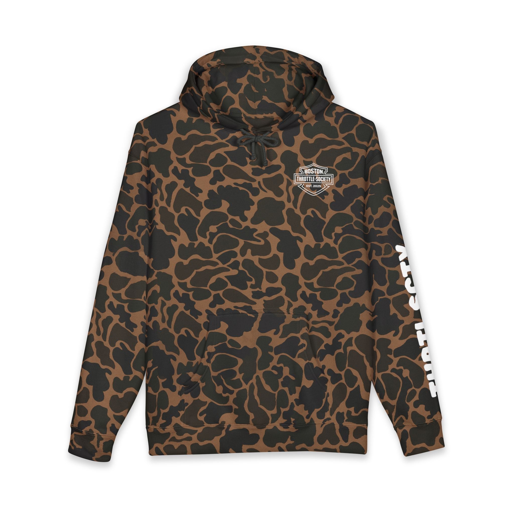 BTS Hoodie - 3 Camo's, Black, Navy