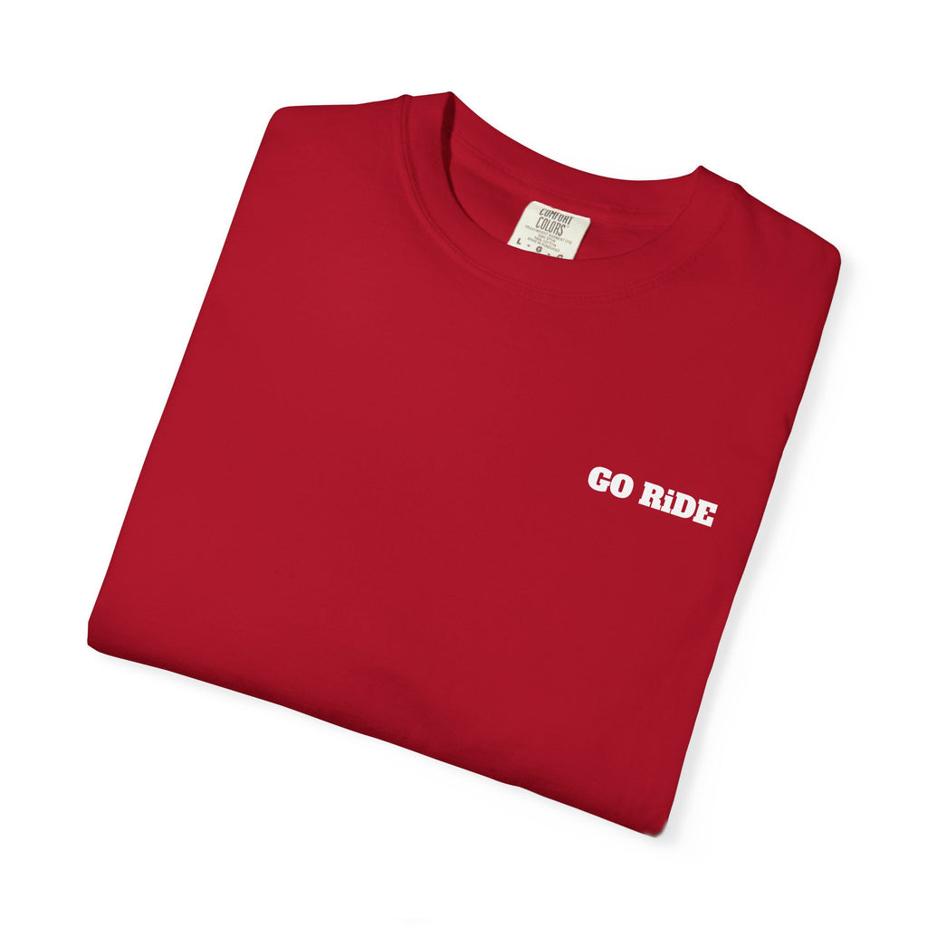 Vintage Oval Logo T-Shirt — Garment-Dyed Casual Tee