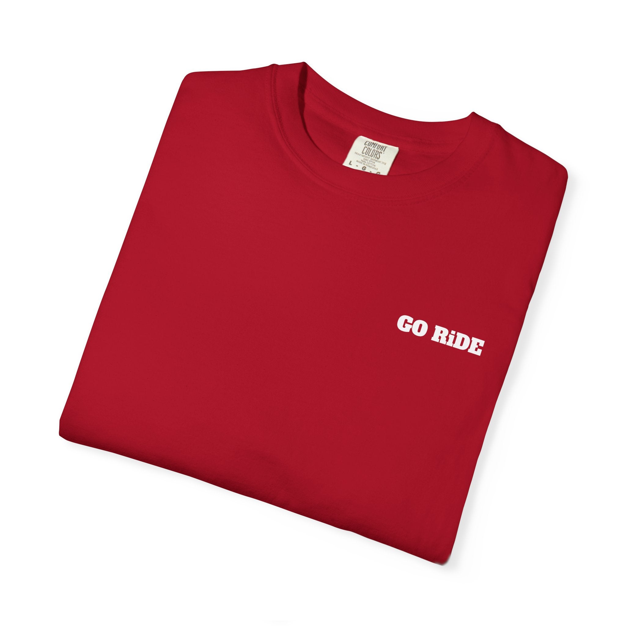 Vintage Oval Logo T-Shirt — Garment-Dyed Casual Tee