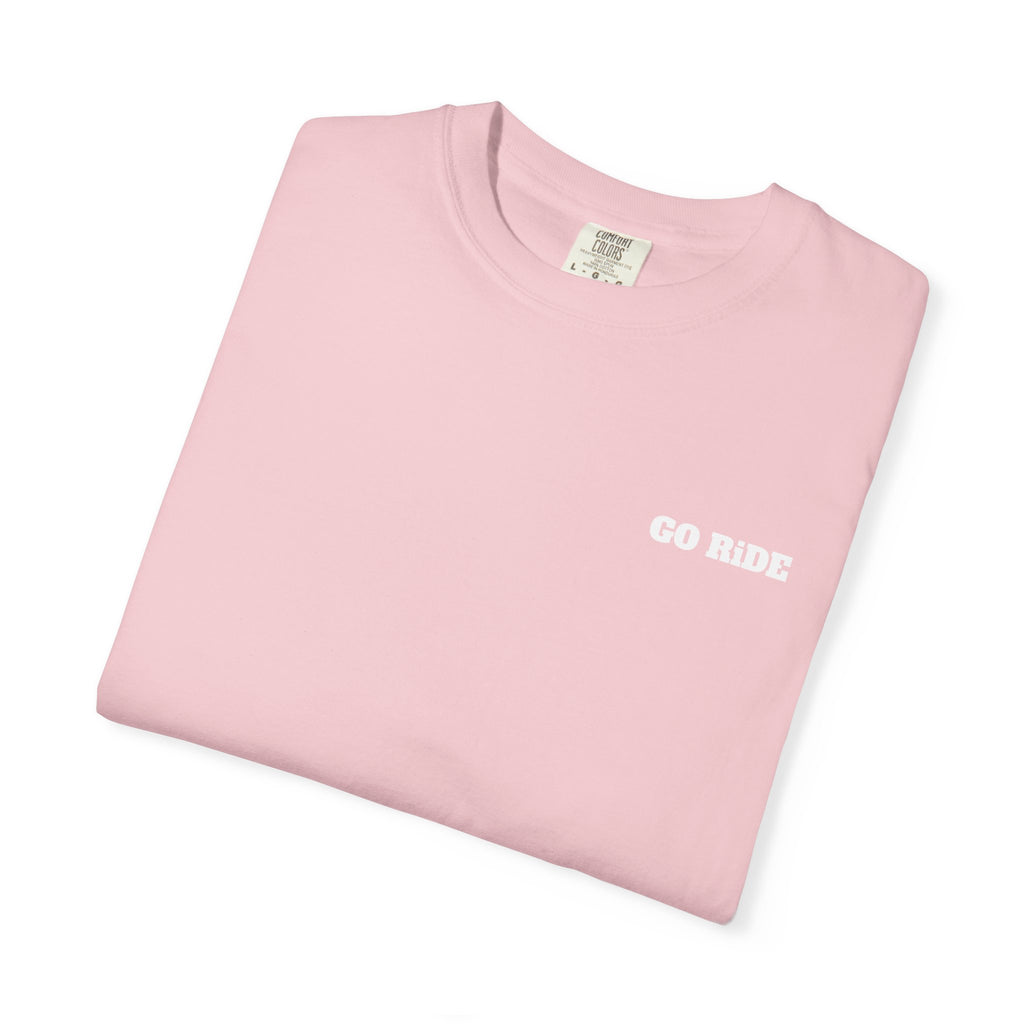 Vintage Oval Logo T-Shirt — Garment-Dyed Casual Tee