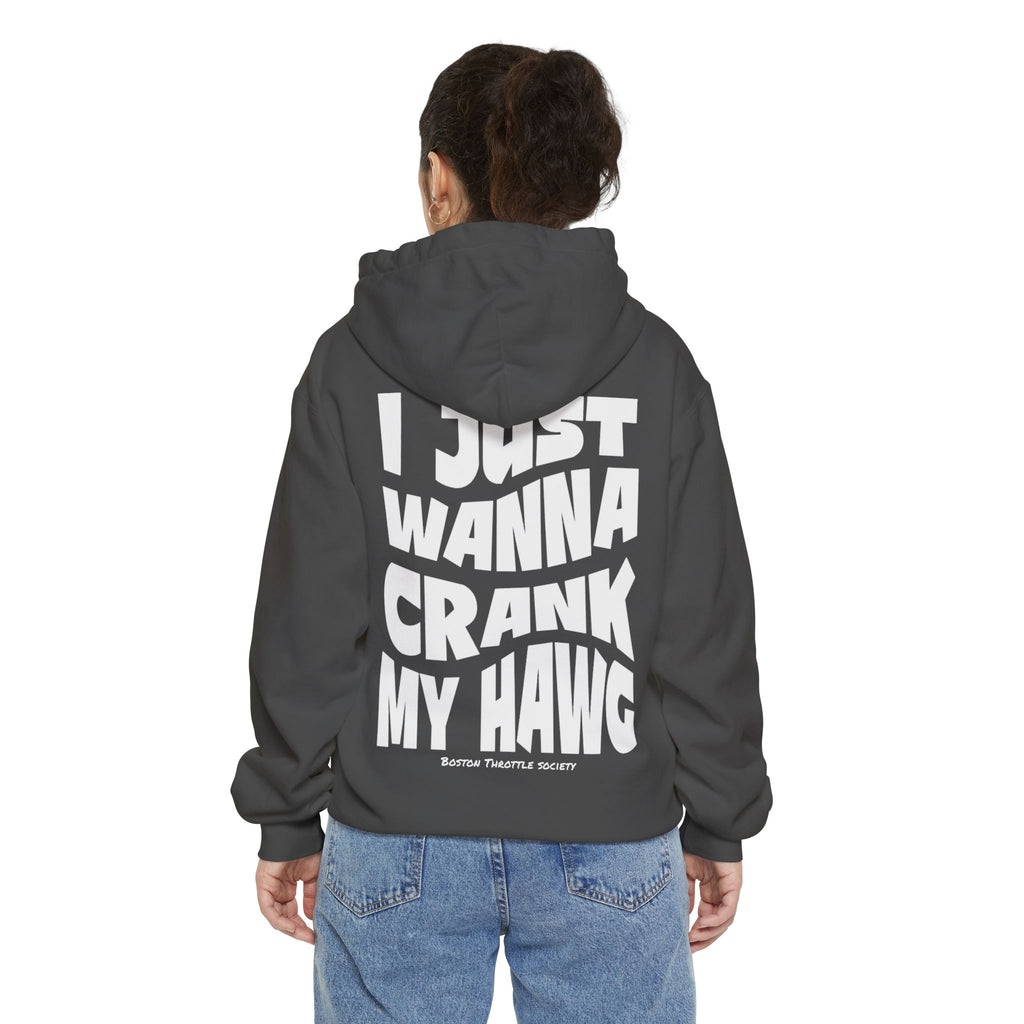 Circle Logo w/ I Just Wanna Crank My Hawg on Back