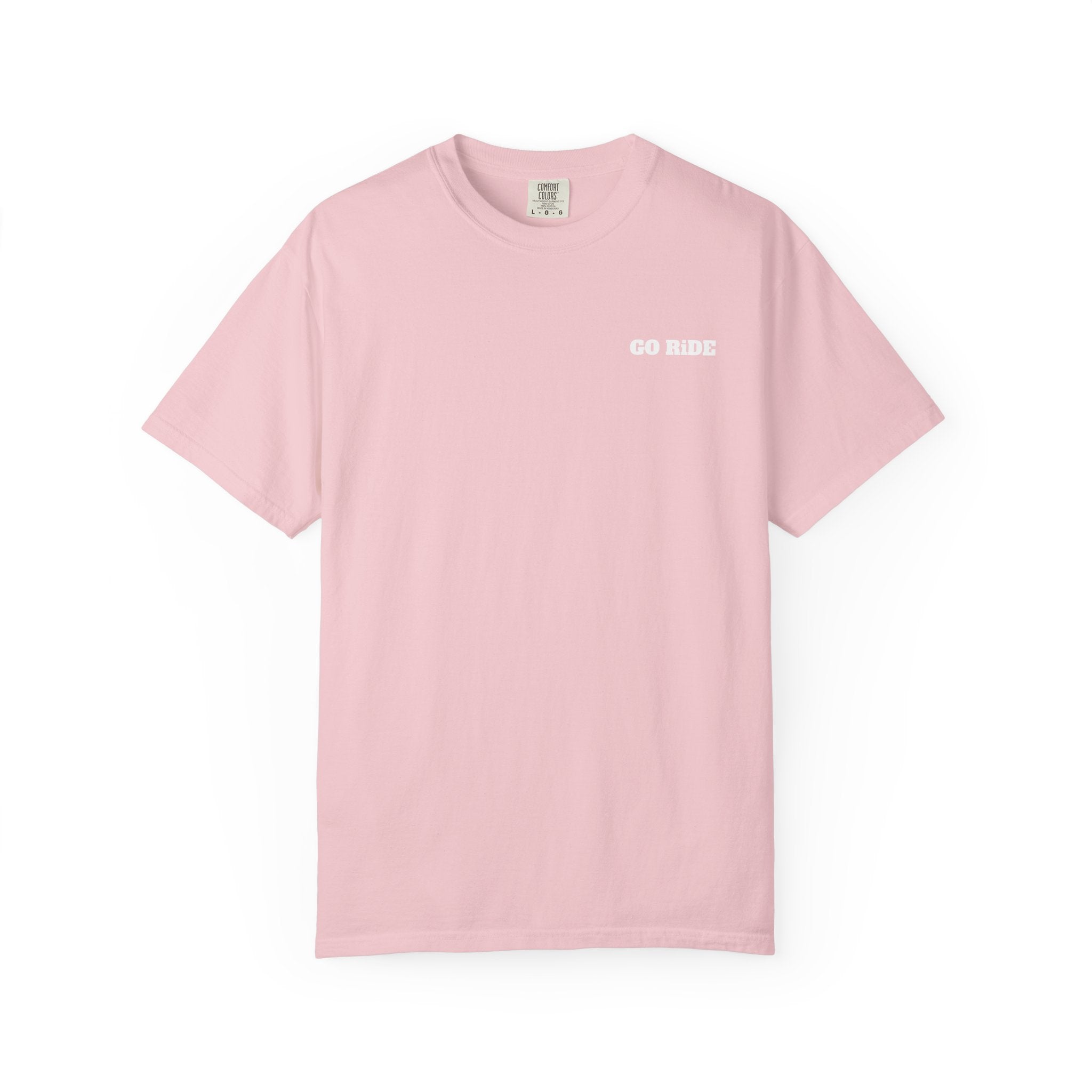 Vintage Oval Logo T-Shirt — Garment-Dyed Casual Tee