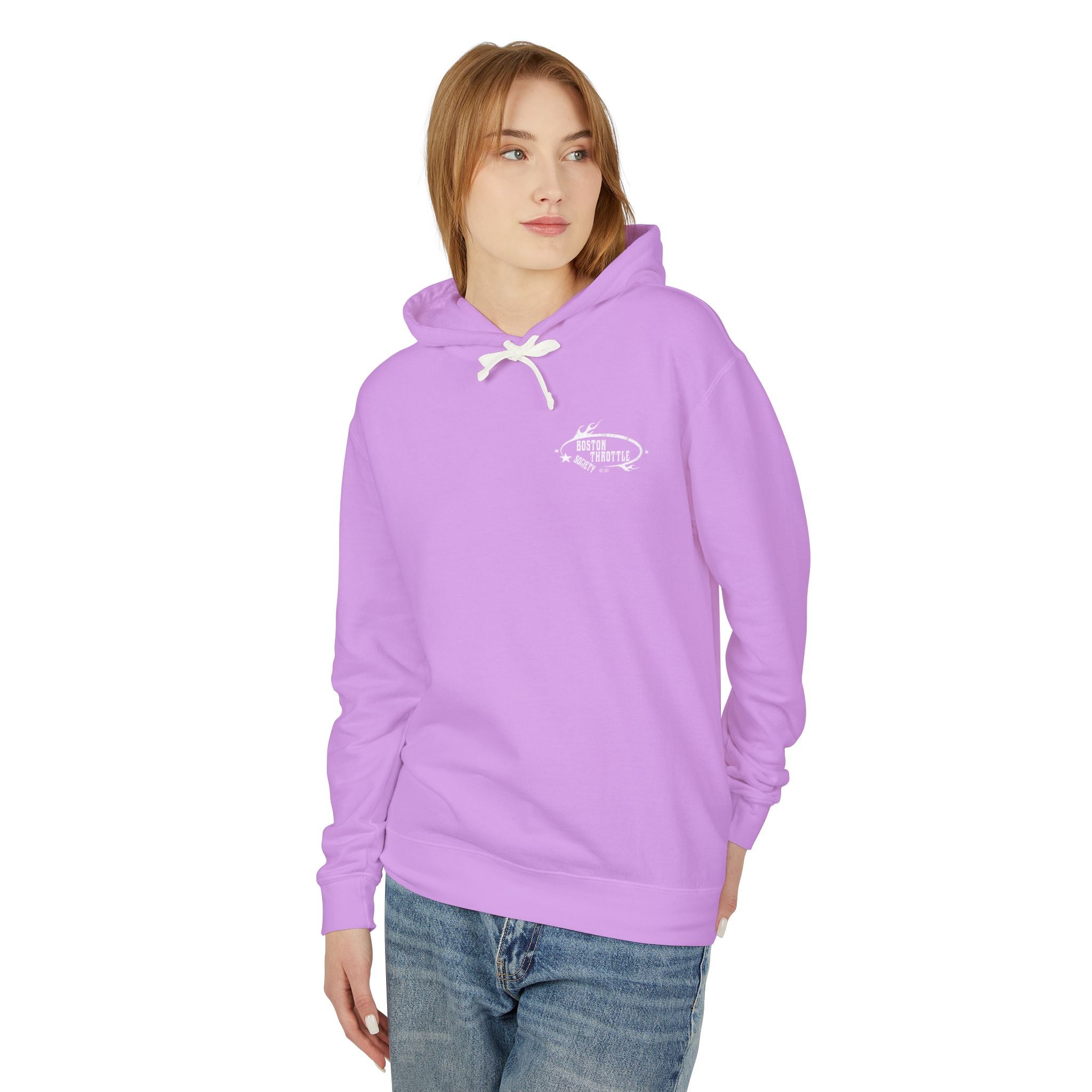Lightweight Hoodie — "I Just Wanna Crank My Hawg" Graphic Pullover