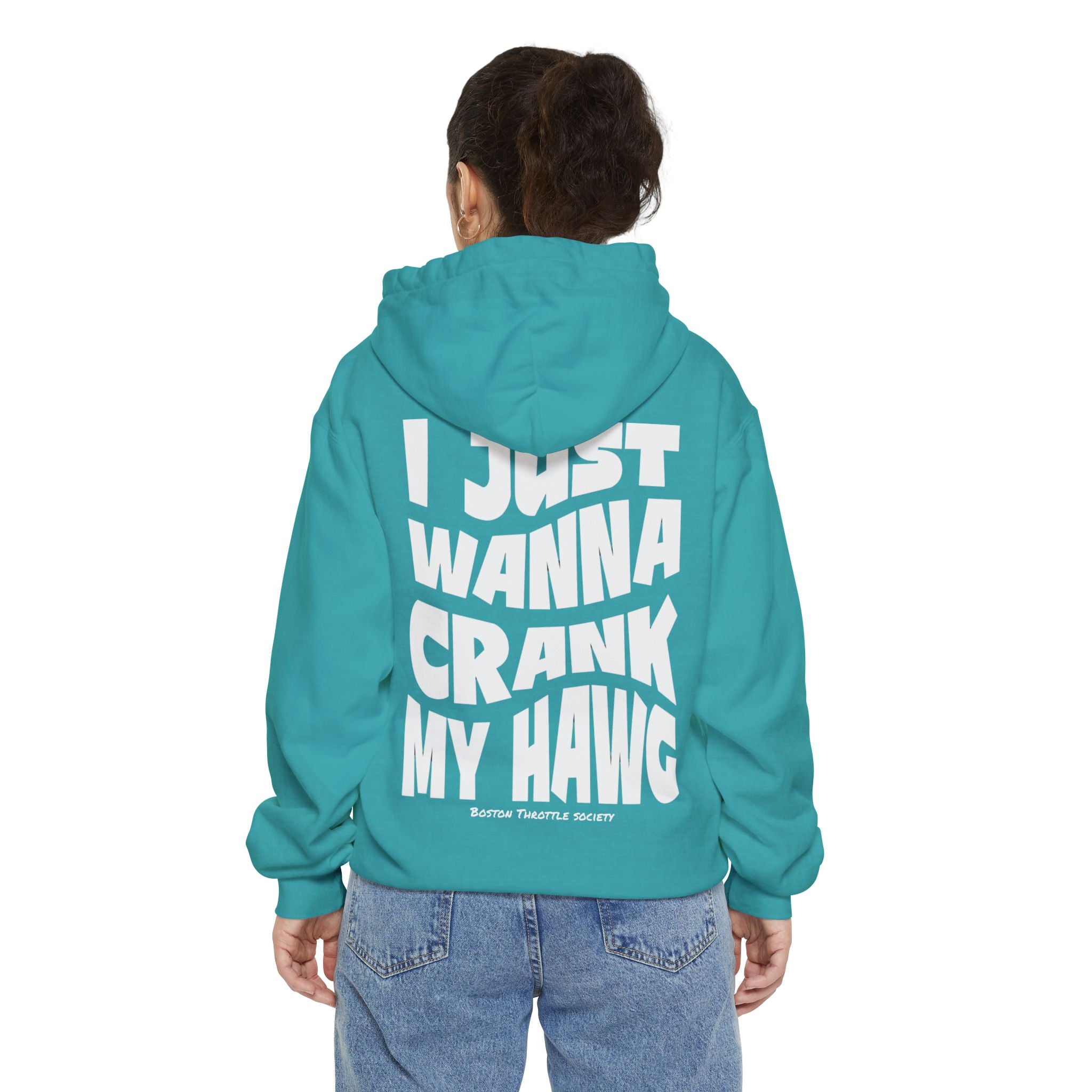 Circle Logo w/ I Just Wanna Crank My Hawg on Back