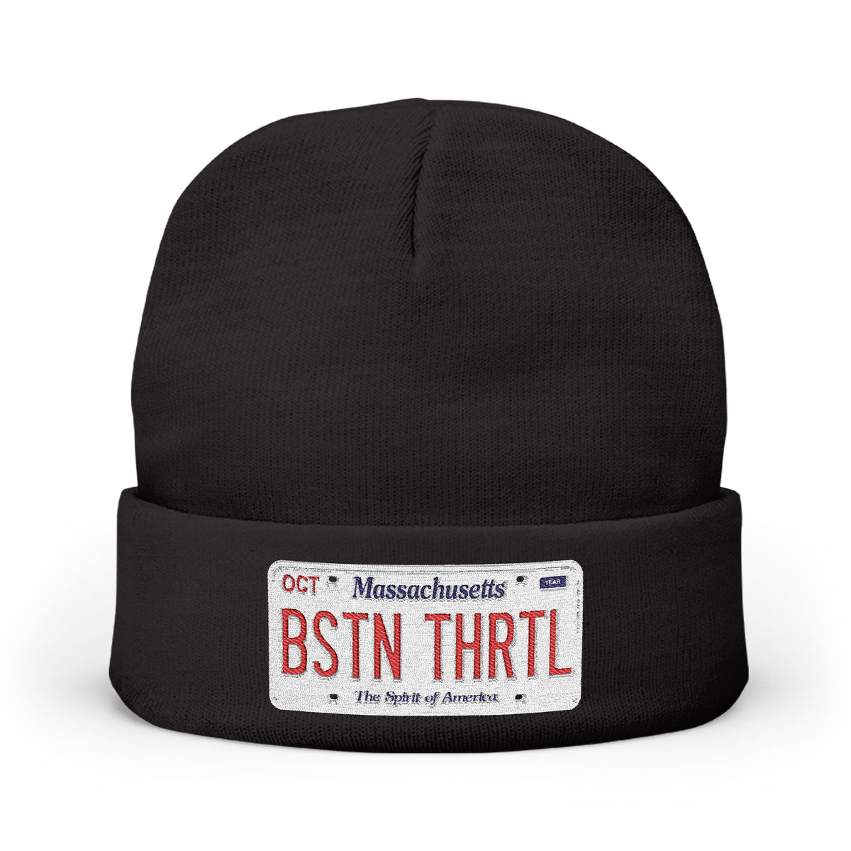 BSTN THRTL License Plate Beanie