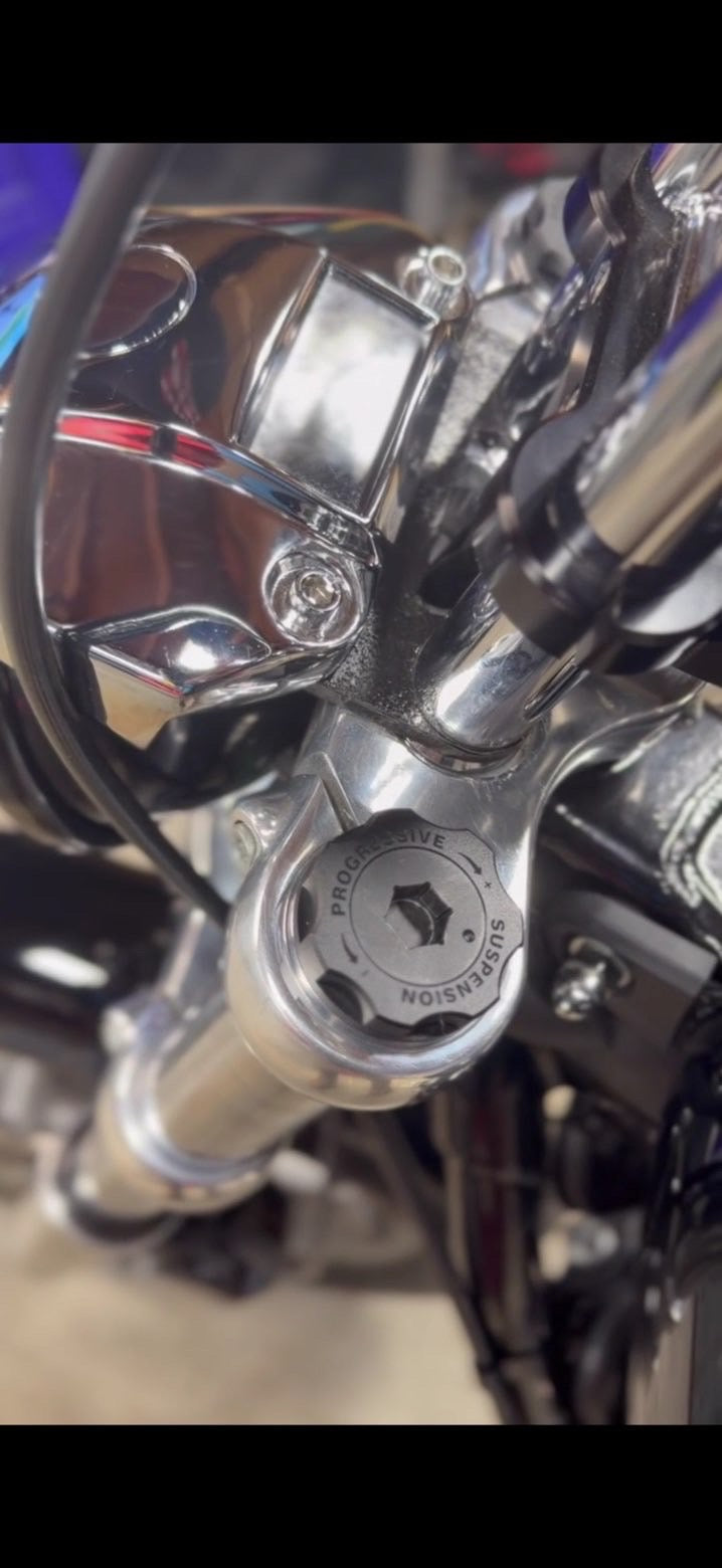 Iron Heart Cycles’ Top Mount Headlight Relocation Bracket