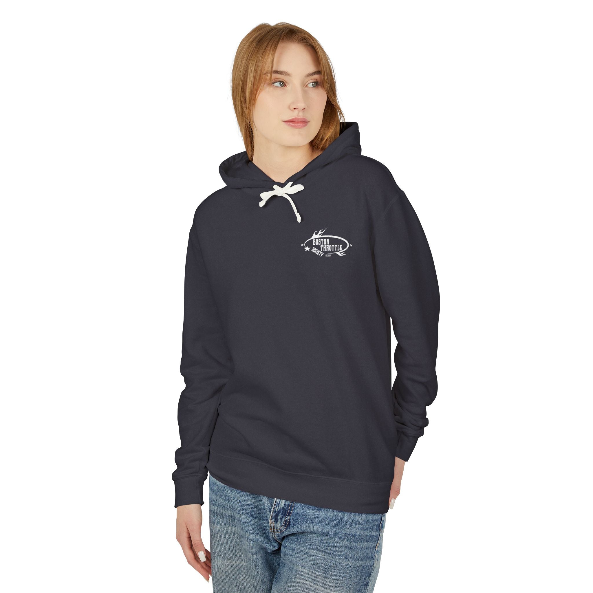 Lightweight Hoodie — "I Just Wanna Crank My Hawg" Graphic Pullover