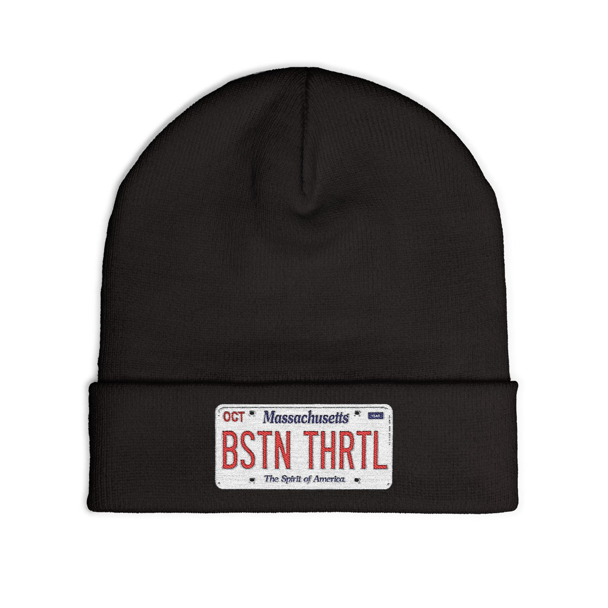 BSTN THRTL License Plate Beanie