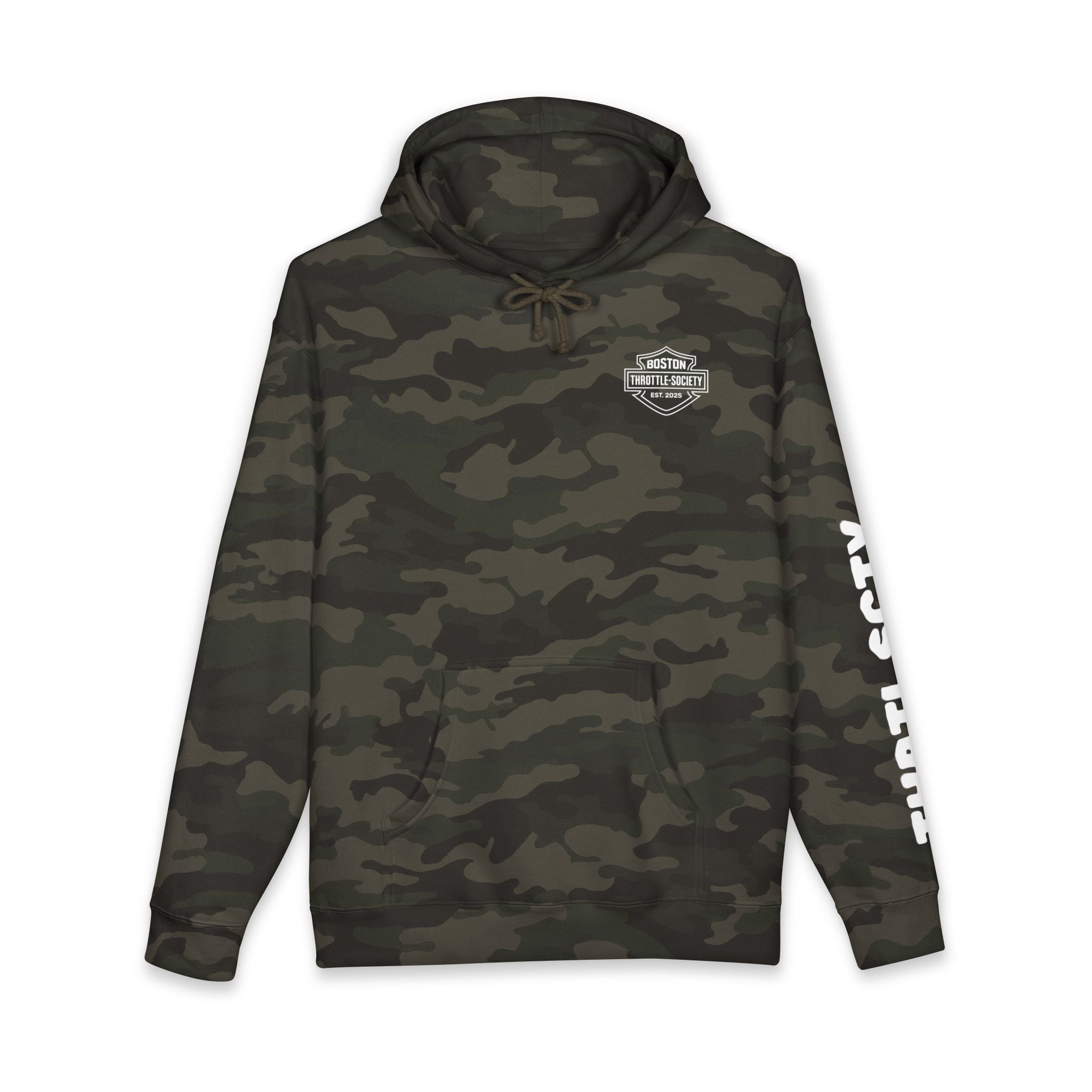 BTS Hoodie - 3 Camo's, Black, Navy