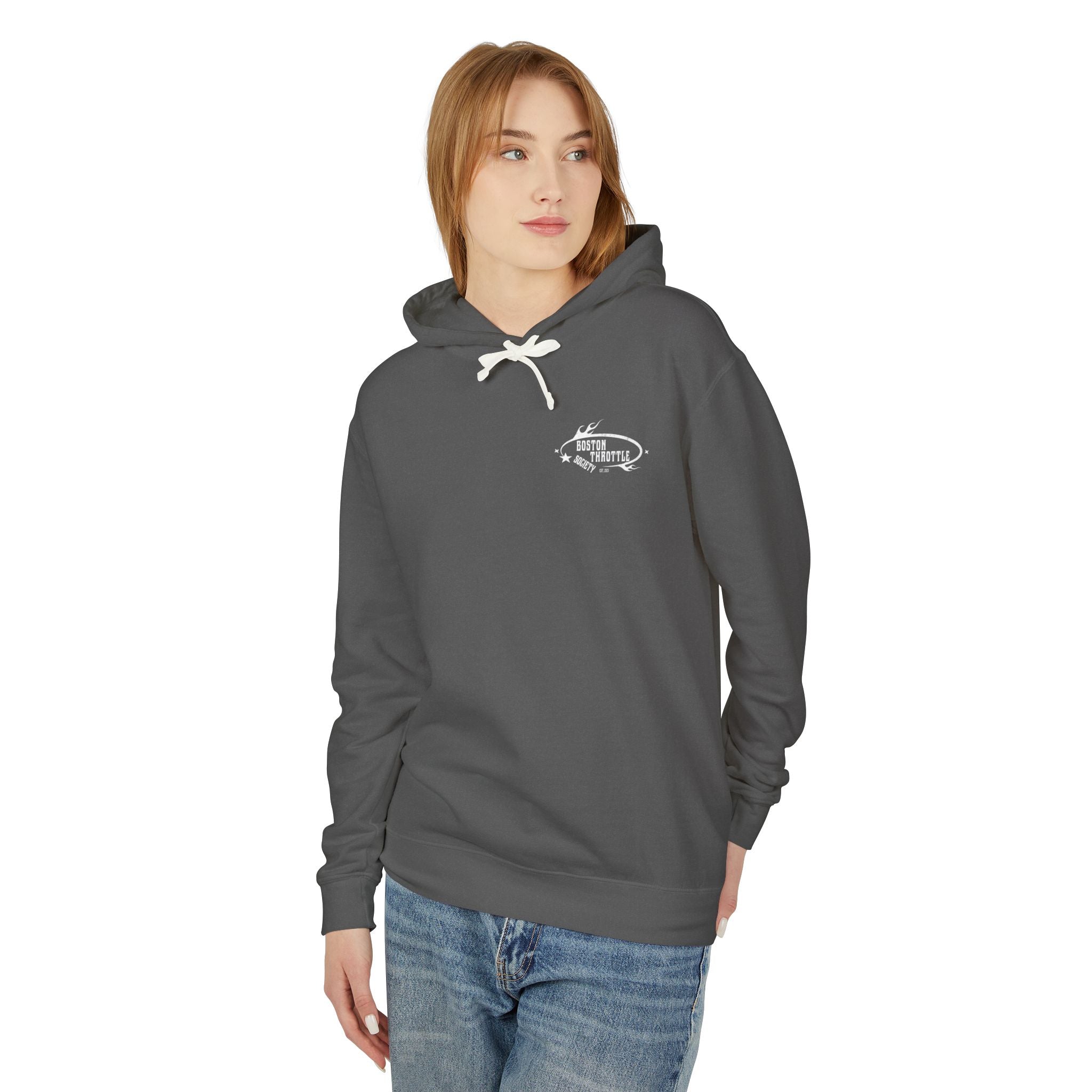 Lightweight Hoodie — "I Just Wanna Crank My Hawg" Graphic Pullover