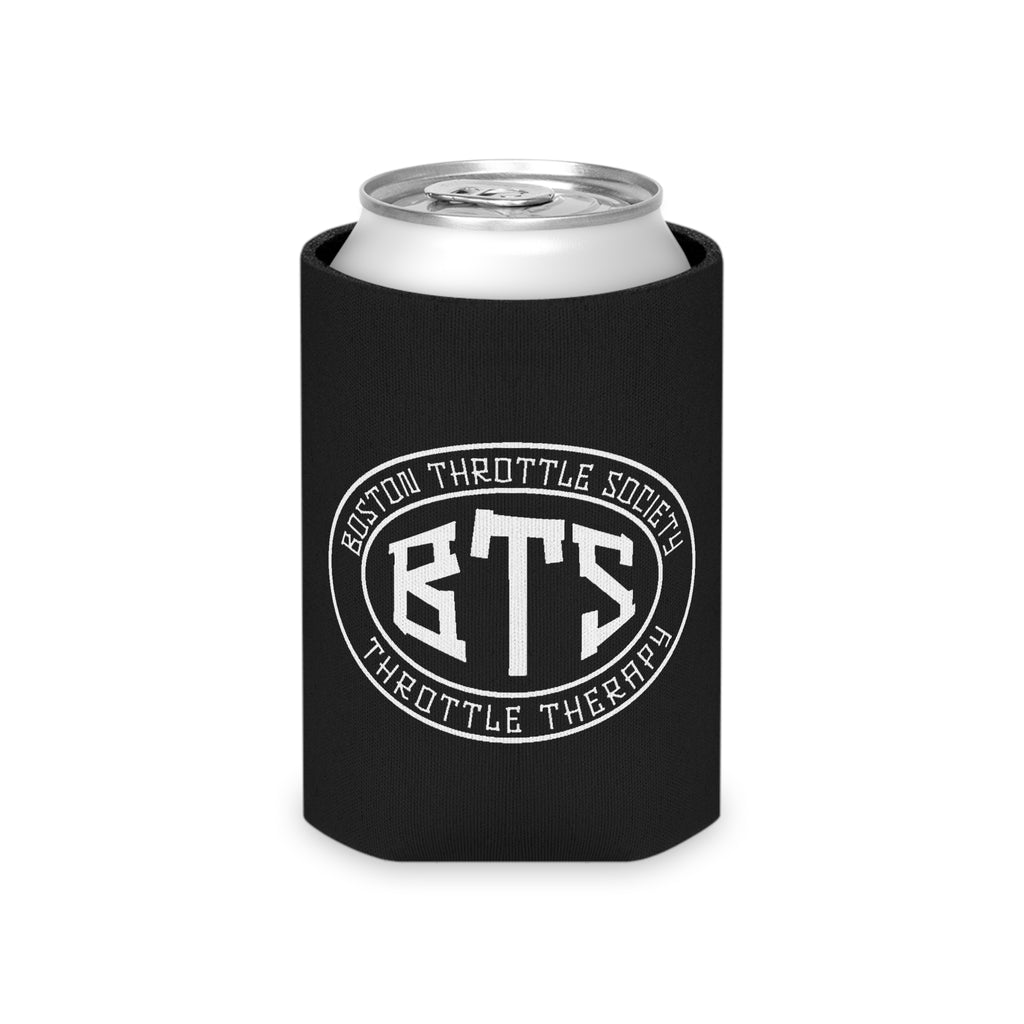 Can Cooler — Boston Throttle Society "BTS" Logo Koozie