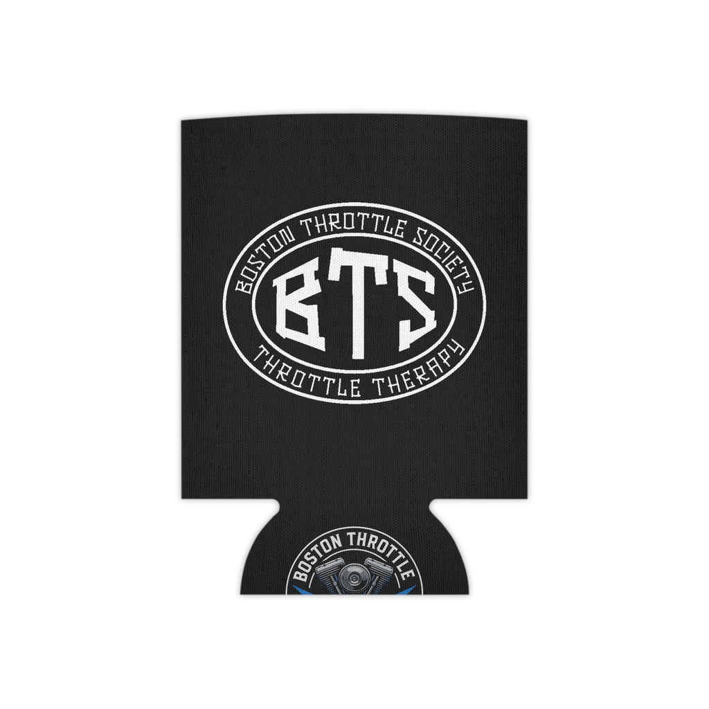 Can Cooler — Boston Throttle Society "BTS" Logo Koozie
