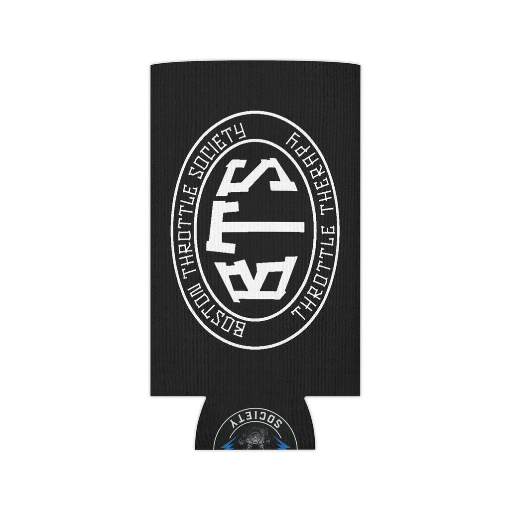 Can Cooler — Boston Throttle Society "BTS" Logo Koozie