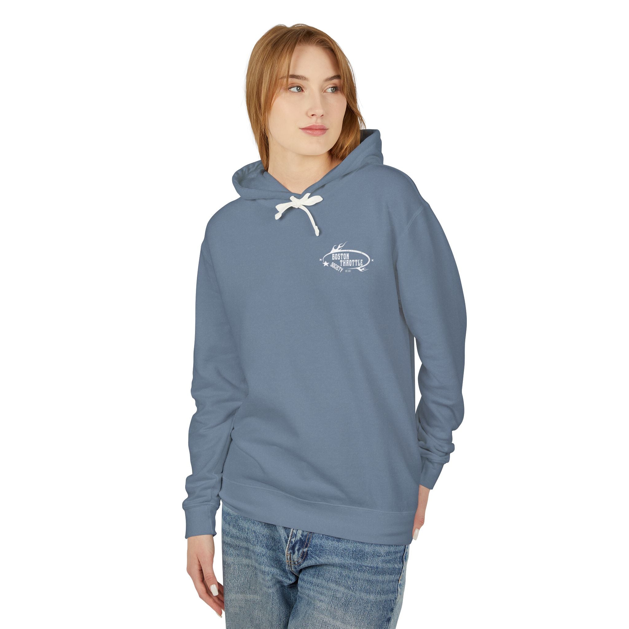 Lightweight Hoodie — "I Just Wanna Crank My Hawg" Graphic Pullover