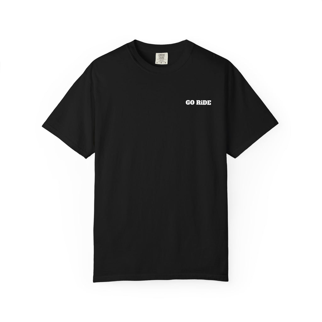 Vintage Oval Logo T-Shirt — Garment-Dyed Casual Tee